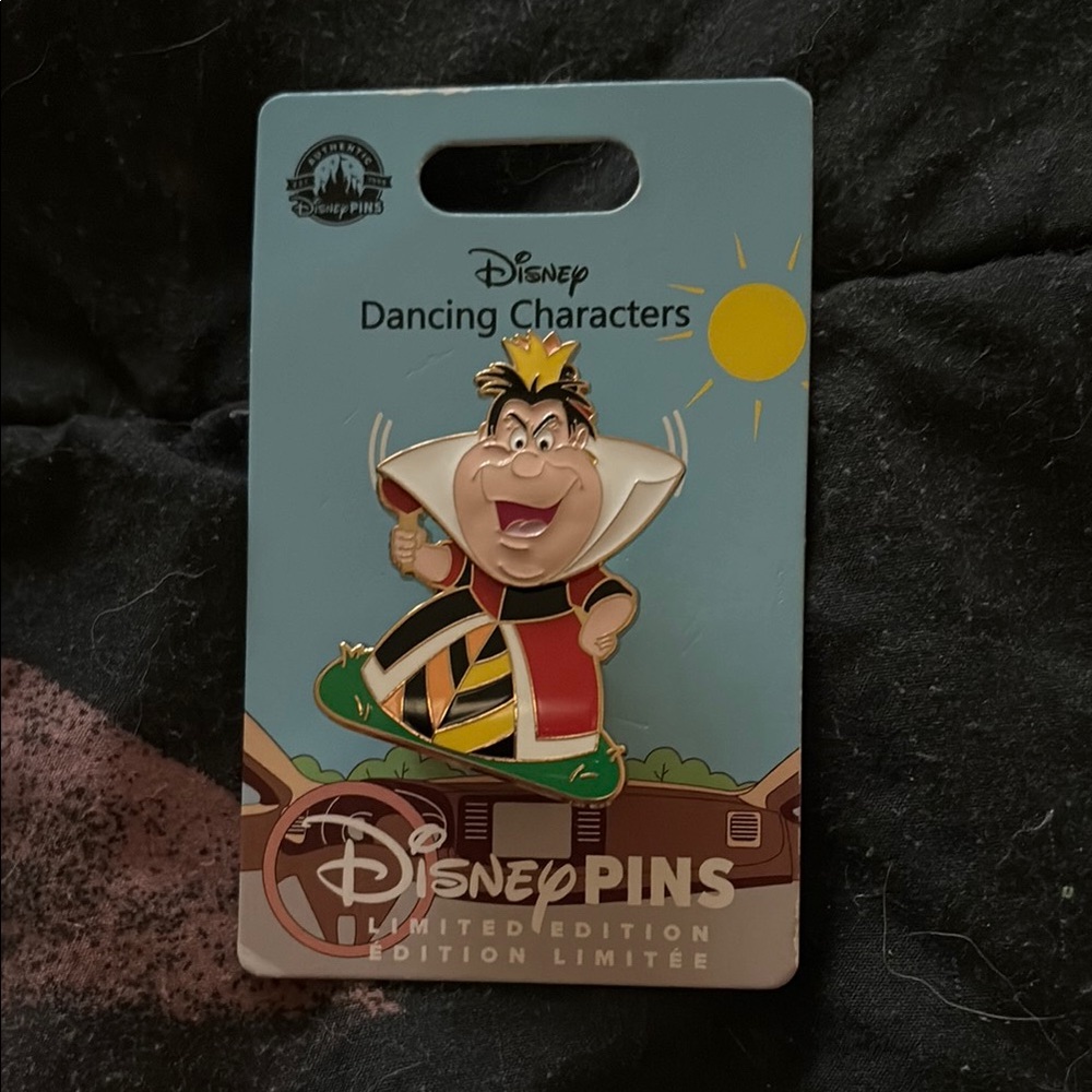 Disney Dancing Characters Pin - Queen of Hearts